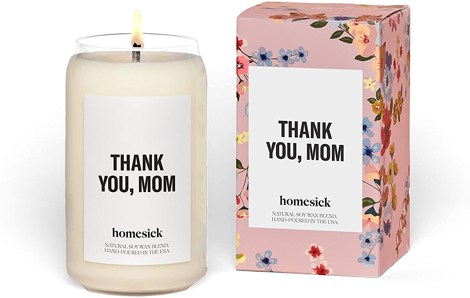 Homesick Scented Candle, Thank You, Mom