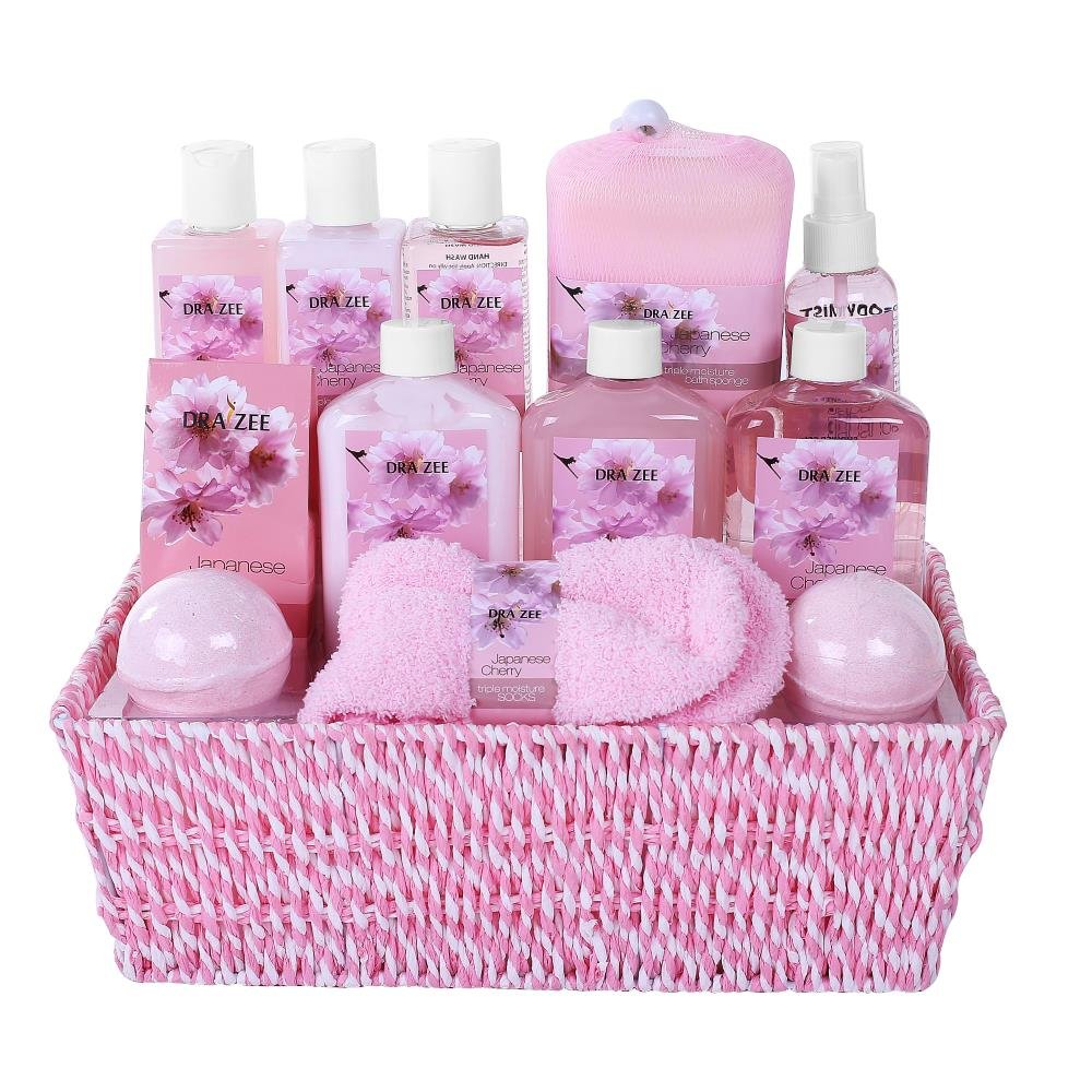 Luxurious Premium Deluxe Home Spa Gift Basket by Draizee