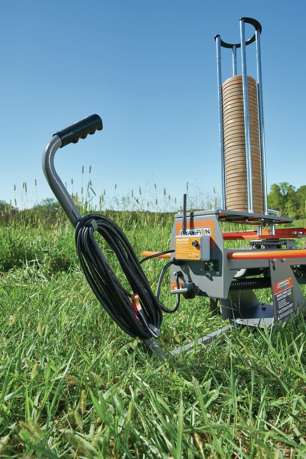 Champion WHEELYBIRD Electronic Trap Thrower