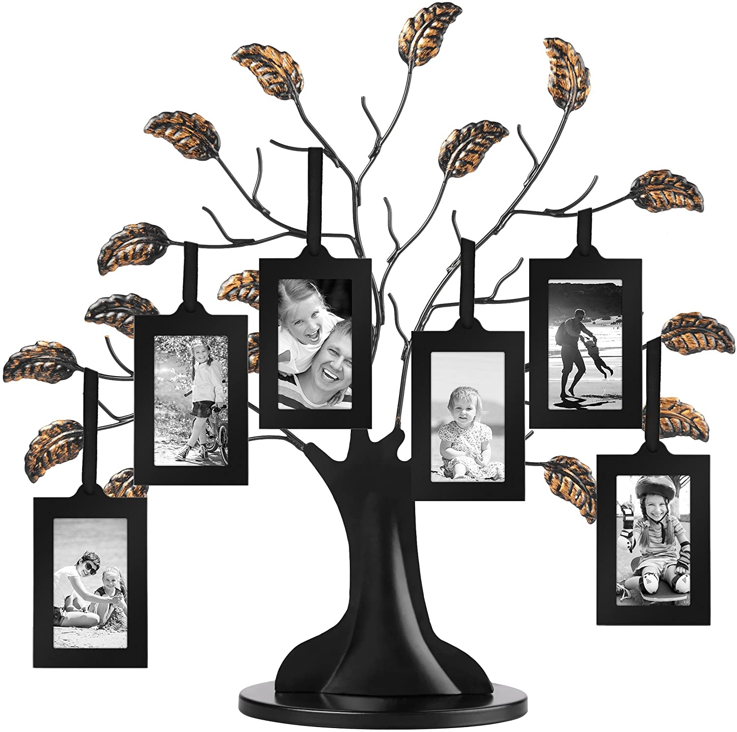 Americanflat Bronze Family Tree Hanging Picture Frames