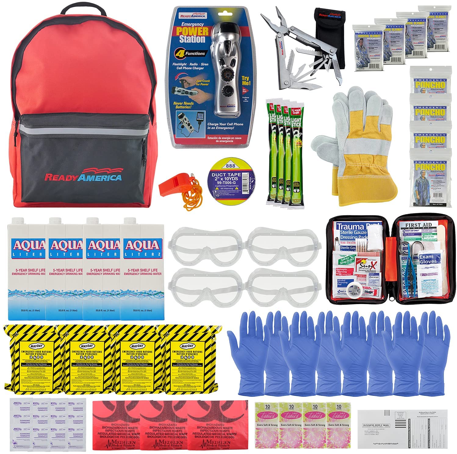 Ready America Deluxe Emergency Kit