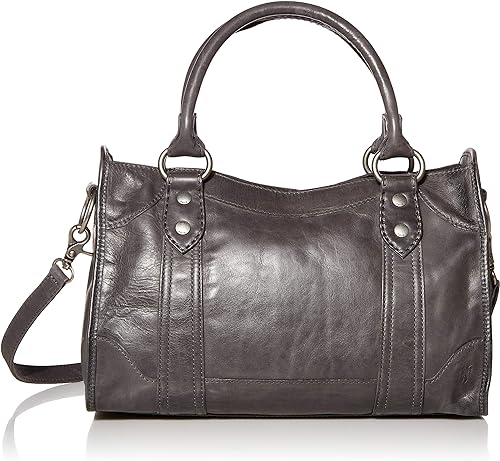 Frye Melissa Zip Satchel Leather Handbag