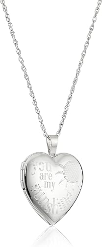 Amazon Collection Sterling Silver Heart