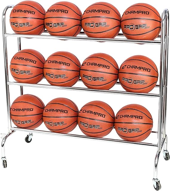 CHAMPROEasy Assemble Ball Rack with Casters