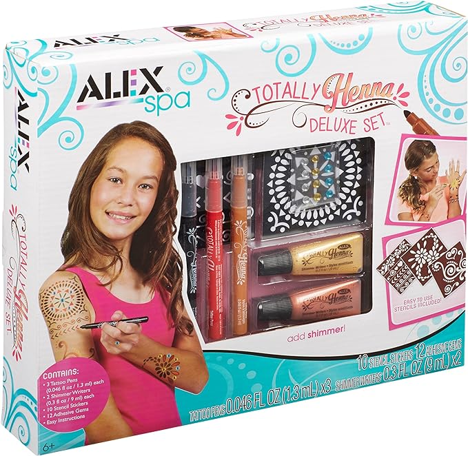 Alex Spa Totally Henna Deluxe Set