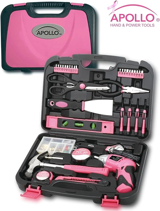 Household Tool Kit Pink