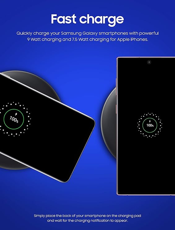 Samsung Qi Certified Fast Charge Wireless Charger Pad