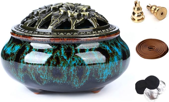 Incense Burner with Incense Stick Holder