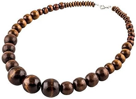 Wood Bead Necklace